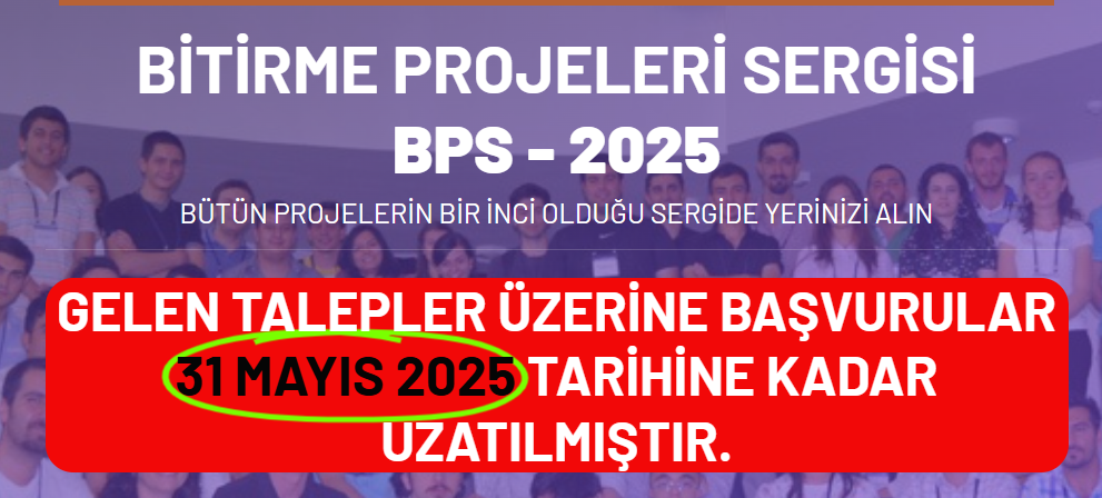 BPS 2025: Bitirme Projeleri Sergisi!